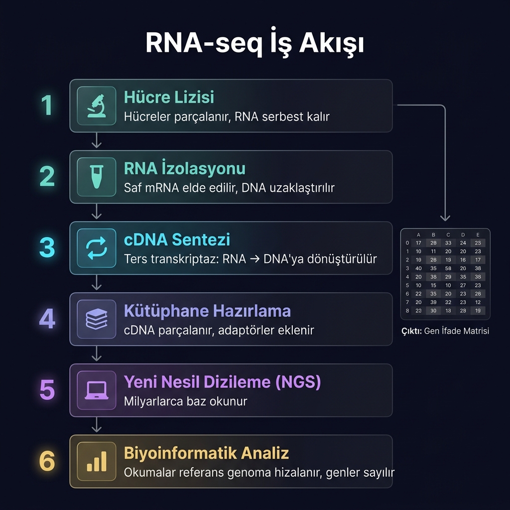 RNA-seq İş Akışı